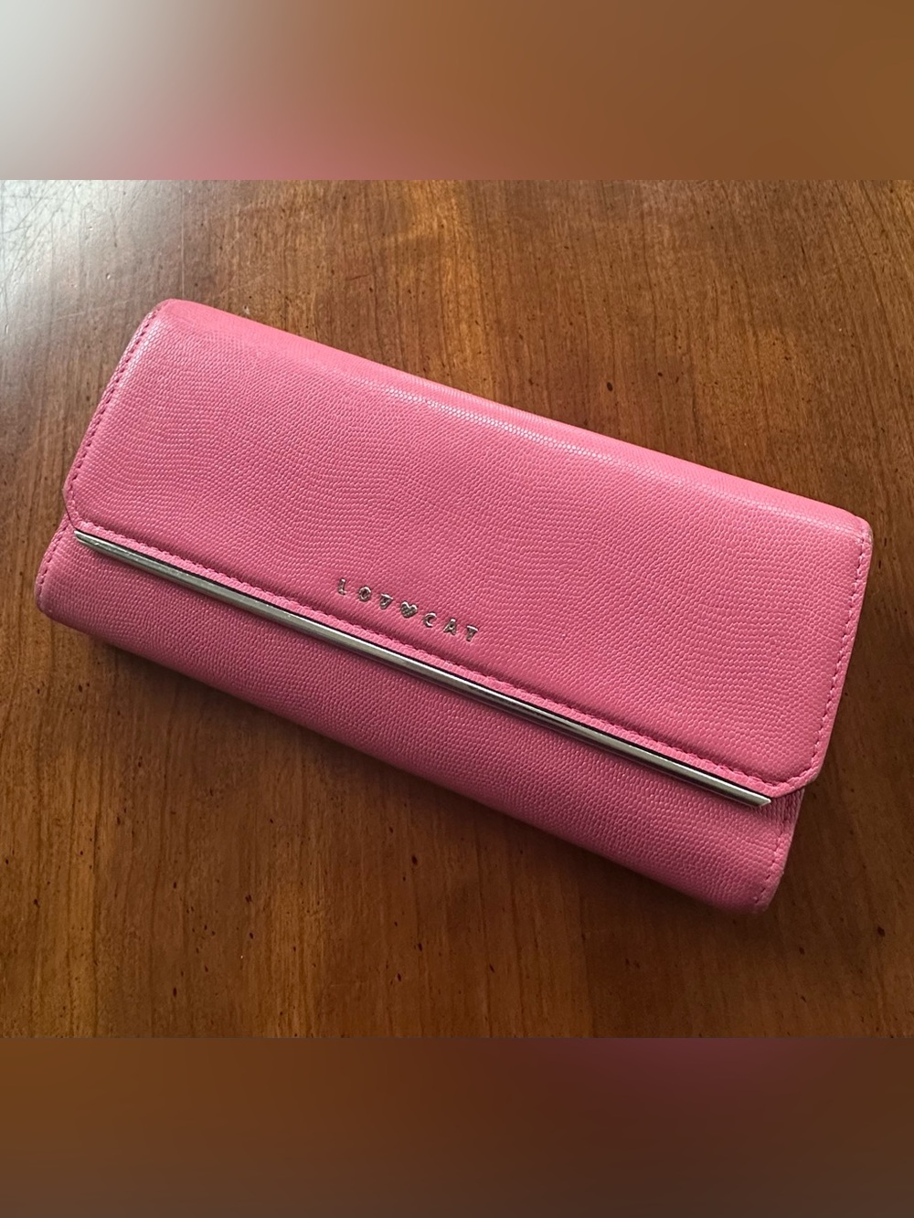 Lovcat Pink Flap Wallet